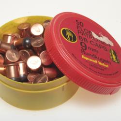 50 cartoiuches 9 mm balles Flobert GEVELOT