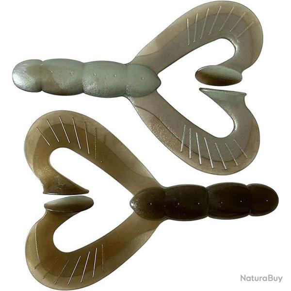 Leurre souple REINS Rockvibe manta 6.5 095 Native eel