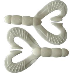 Leurre souple REINS Rockvibe manta 6.5 111 Mat white