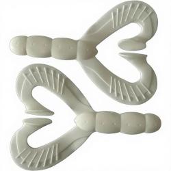 Leurre souple REINS Rockvibe manta 6.5 111 Mat white