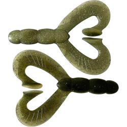 Leurre souple REINS Rockvibe manta 6.5 B16 Dos vert