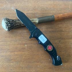 ROBUSTE  COUTEAU POMPIER OUVERTURE  AUTOMATIQUE   3