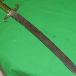 UN GLAIVE PRUSSIEN "FASCHINENMESSER" de la GUERRE de 70