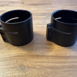 2 Adaptateurs clip on Pard nv007sDiam&egrave;tre 45mm