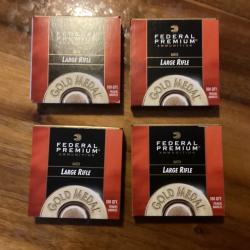 4 Boites F&Eacute;D&Eacute;RAL  match large rifle pour 308 w ...J OFFRE  LA CINQUIME