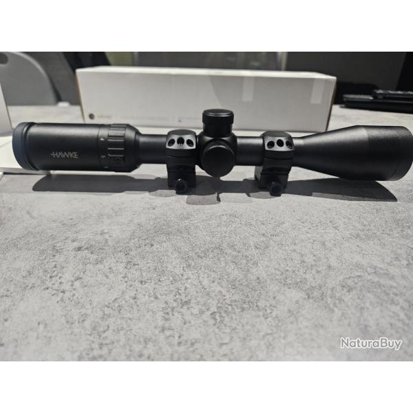 Hawke vantage ir 3-9�40 avec collier