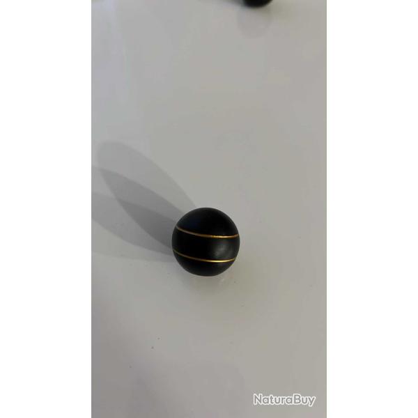 Boule blaser noir et or
