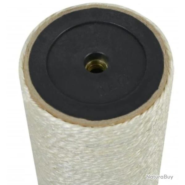 Griffoir chat sisal beige 8x30 cm mural durable