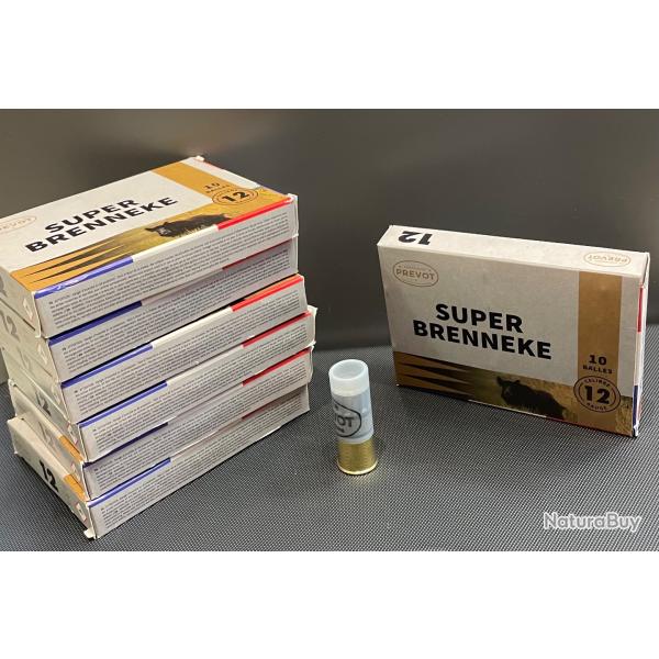 Lot de cartouches Brenneke Pr�vot - Super Brenneke 12/70