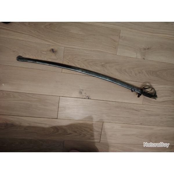 SABRE 1822 FRAN�AIS D'OFFICIER DE CAVALERIE  COULAUX A KLINGENTHAL