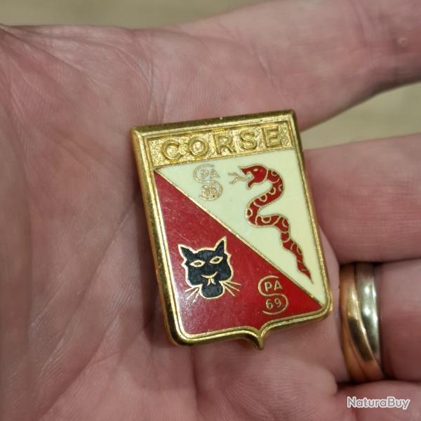 INSIGNE EC 3 / 11 CORSE ( DRAGO PARIS )