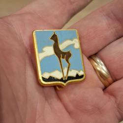 INSIGNE ET 3 / 64 BIGORRE ( DRAGO )