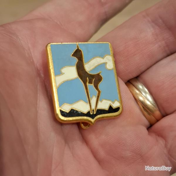 INSIGNE ET 3 / 64 BIGORRE ( DRAGO )