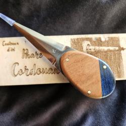 Couteaux &agrave; huitres artisanaux - gamme bois d'exception livr&eacute;s en coffret bois personnalisable