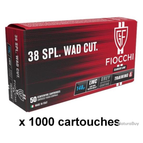 FIOCCHI cal.38 Sp�cial Wad Cutter /1000
