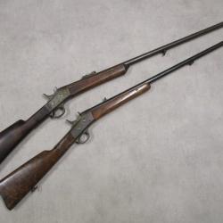 Pour les collectionneurs Bricoleurs, lot de 2 Rolling Block Su&egrave;dois, mise &agrave; prix 1 euro!!!