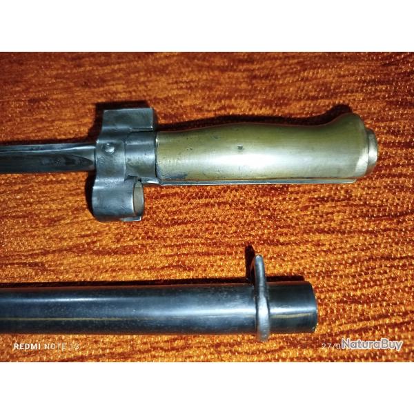 belle ba�onnette lebel bonne �tat jamais d�mont�e, fourreau sans coup.mais Num diff�rent