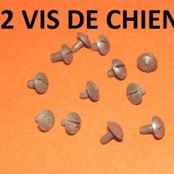 lot de 12 vis de chien de fusil a chiens type LEFAUCHEUX - VENDU PAR JEPERCUTE (D22C1346)