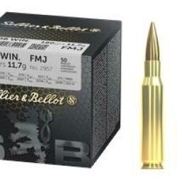 Sellier & Bellot cal.308 Win FMJ 180 grains x50