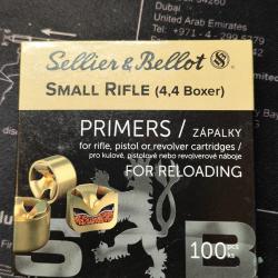 Lot de 365 Amorces small rifle Sellier & Bellot