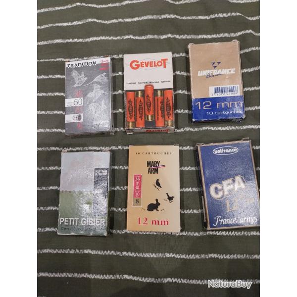 Cartouches 12mm 50