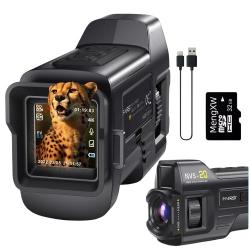 Monoculaire de Vision Nocturne  NVS-20 Vision 4K Zoom Num&eacute;rique 6x - Port&eacute;e 300 m