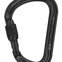 Petzl William Noir Screw-Lock