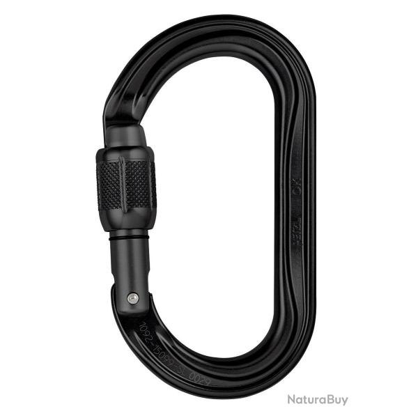 Petzl OK Noir Screw-Lock
