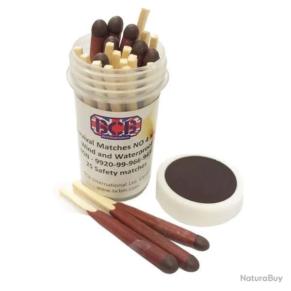 BCB 25 Allumettes de Survie MK3