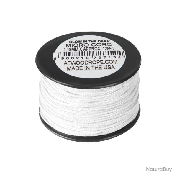 Atwood Micro Uber Glow Cord 1.18mm (125ft)