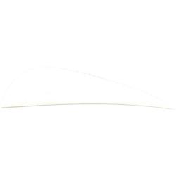 AVALON - Plumes Naturelles Paraboliques 2.5" RH (x50) BLANC