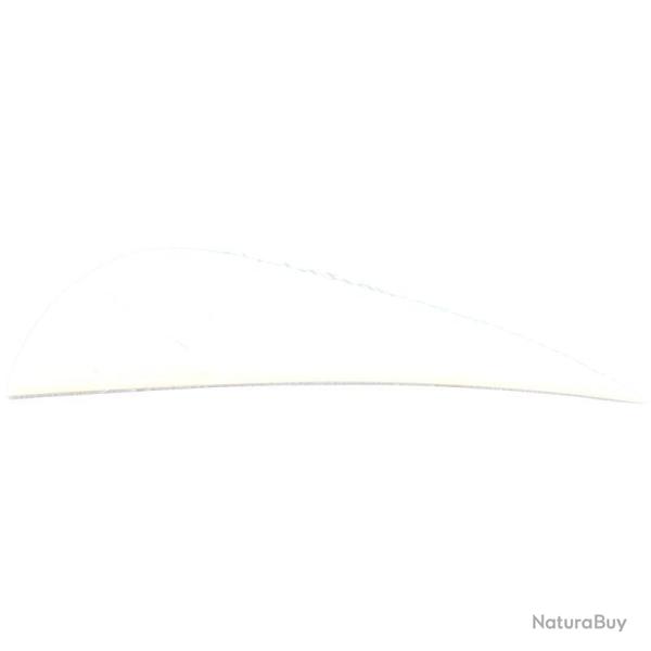 AVALON - Plumes Naturelles Paraboliques 2.5" RH (x50) BLANC