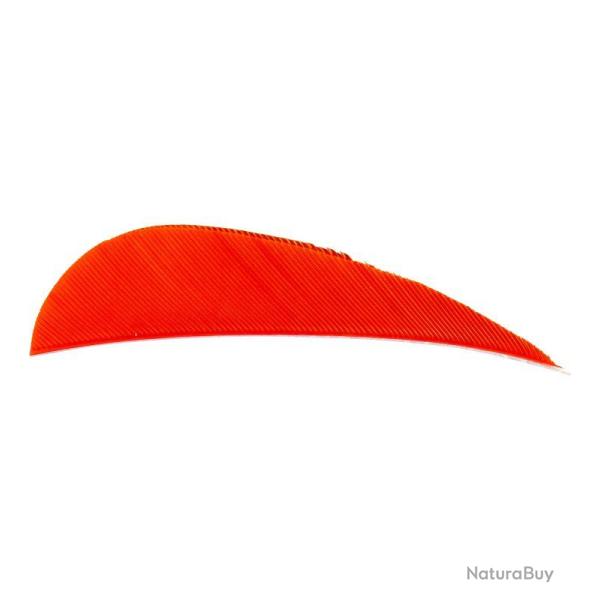 AVALON - Plumes Naturelles Paraboliques 2.5" RH (x50) ORANGE