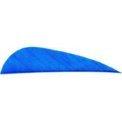 AVALON - Plumes Naturelles Paraboliques 2.5" RH (x50) BLEU