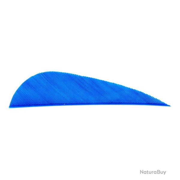 AVALON - Plumes Naturelles Paraboliques 2.5" RH (x50) BLEU