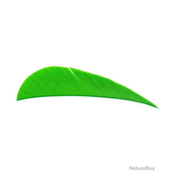AVALON - Plumes Naturelles Paraboliques 2.5" RH (x50) VERT