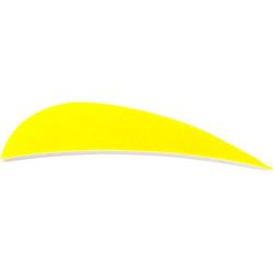 AVALON - Plumes Naturelles Paraboliques 2.5" RH (x50) JAUNE