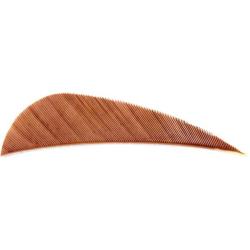 AVALON - Plumes Naturelles Paraboliques 2.5" RH (x50) MARRON