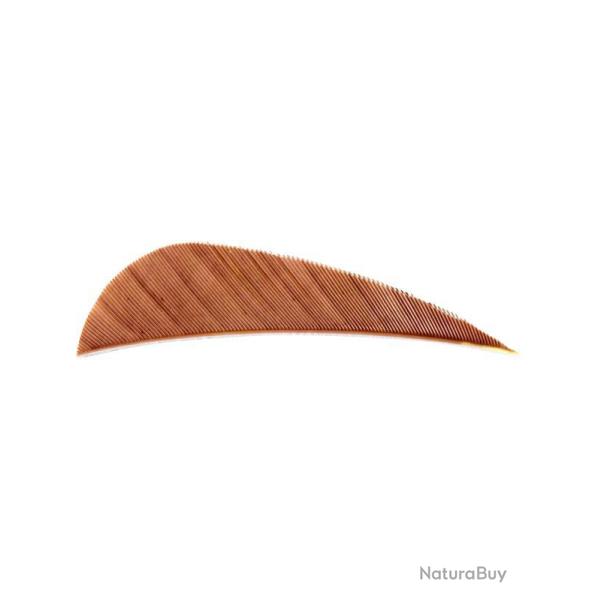 AVALON - Plumes Naturelles Paraboliques 2.5" RH (x50) MARRON