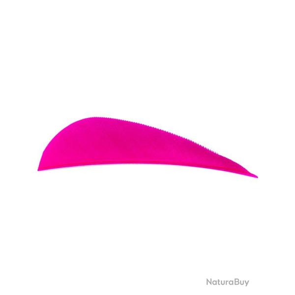 AVALON - Plumes Naturelles Paraboliques 2.5" RH (x50) ROSE