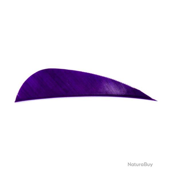 AVALON - Plumes Naturelles Paraboliques 2.5" RH (x50) VIOLET
