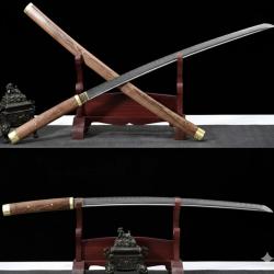 Katana de coupe - style ninjaAcier sup&eacute;rieur, trempe diff&eacute;renci&eacute;e &agrave; l'argile