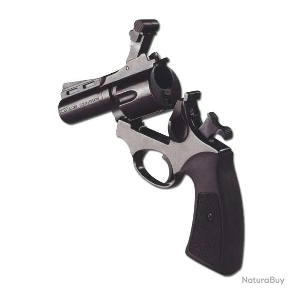 Revolver GC27 d�fense luxe 12/50 SAPL noir 220x128mm en mallette