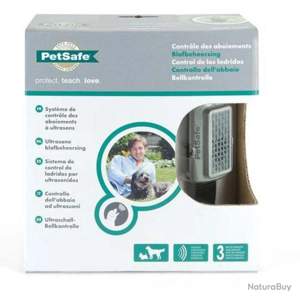 Collier anti-aboiement � ultrasons PETSAFE - A pile