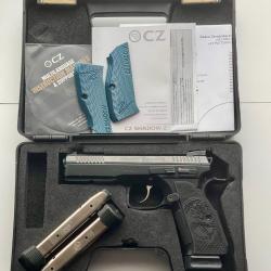 Vends pistolet CZ 75 &laquo;&nbsp;SHADOW 2&nbsp;&raquo; 9x19 complet