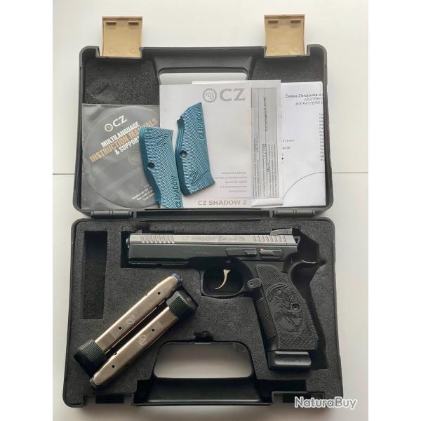 Vends pistolet CZ 75 ��SHADOW 2�� 9x19 complet