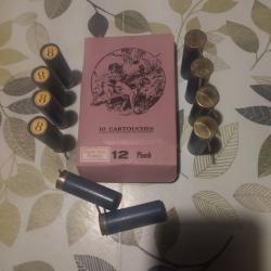 Bo&icirc;te de cartouches a broche Cal 12 b