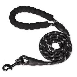Laisse r&eacute;fl&eacute;chissante pour chien de compagnie, entra&icirc;nement en plein air, longue lani&egrave;re 1.5m 1.2cm