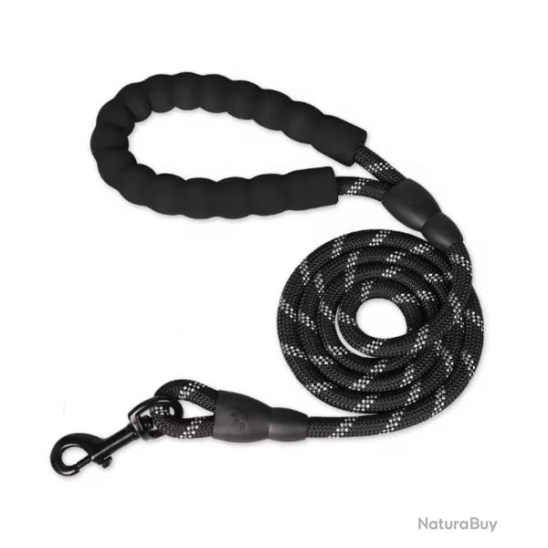 Laisse r�fl�chissante pour chien de compagnie, entra�nement en plein air, longue lani�re 1.5m 1.2cm