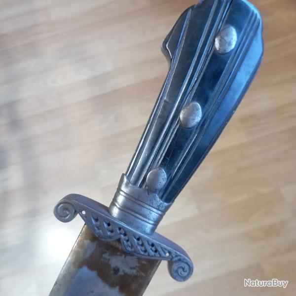 Grosse dague de chasse Allemande 1800�me,SF